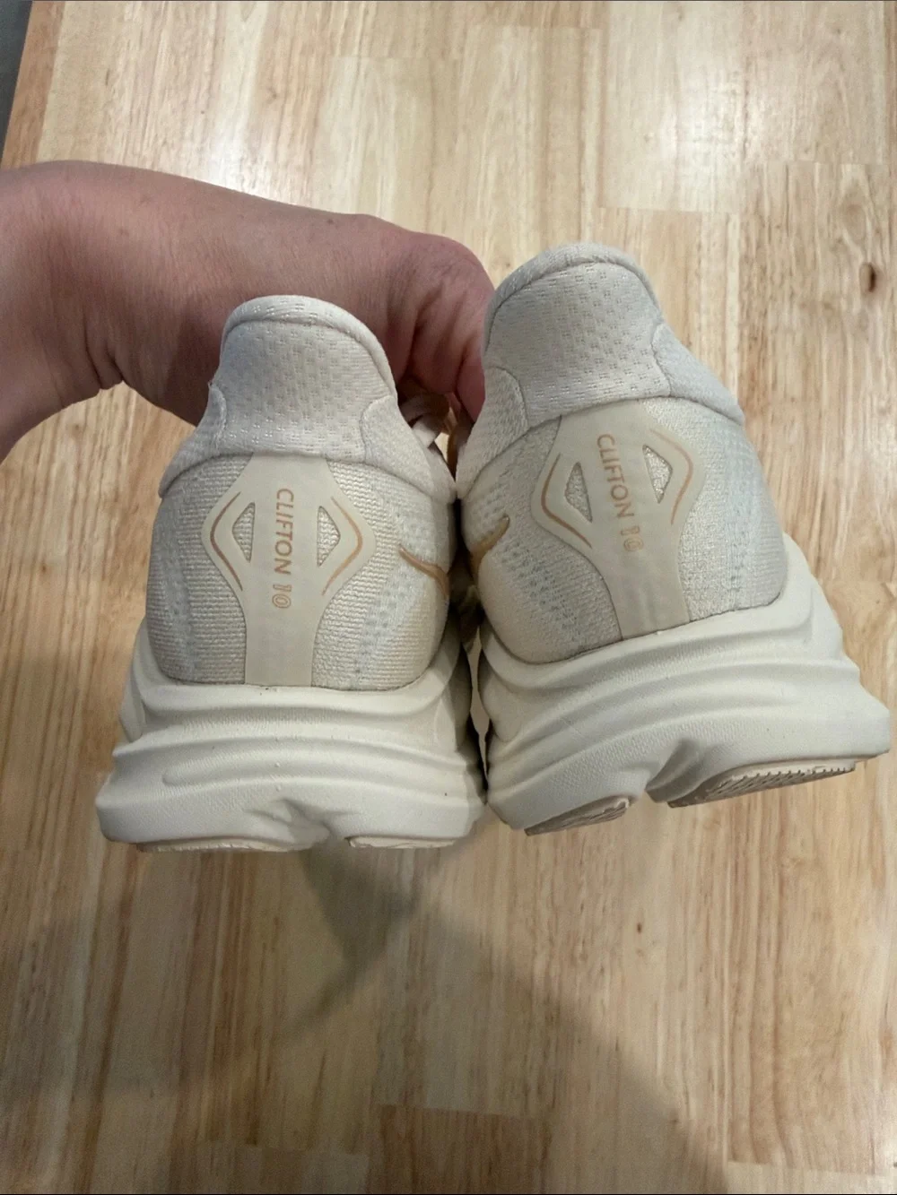 Women's HOKA Clifton 10 Running Shoes - Picture 9 of 10